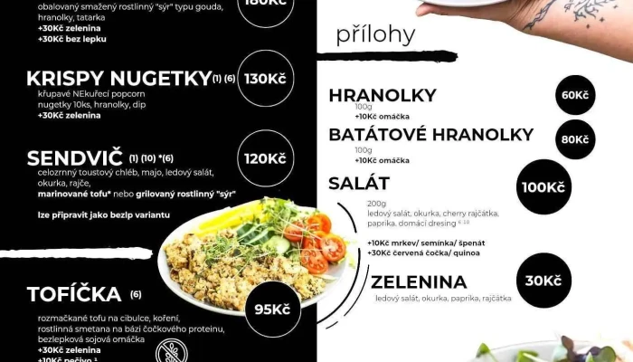 Bistro269 -    Veganska Restaurace Menu - Vystrkov