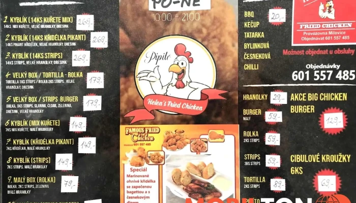 Bistrofooddrinkscoffee Menu - V Konírnách 519
