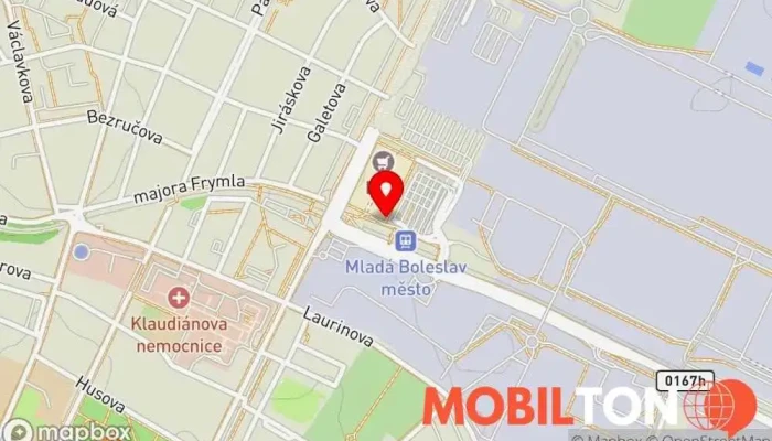 mapa Bobika Restaurant | Asian Fusion Asijská restaurace v třída Václava Klementa 1459 293 01