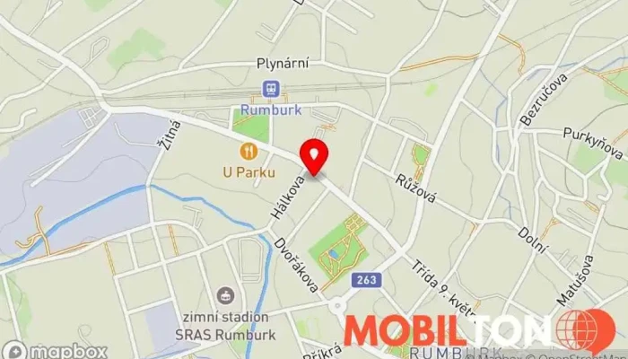 mapa Bohemian Coffee House Kavárna, Snídaňová restaurace, Pražírna kávy v Tř. 9. května 41