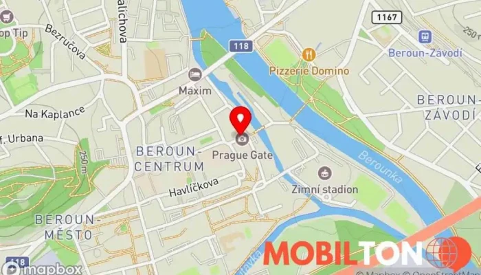 mapa Bonté Gelaterie Prodej zmrzliny v Centrum