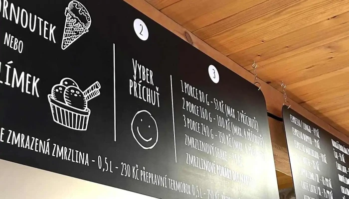 Bonte Gelaterie Menu - Centrum