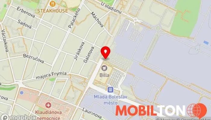 mapa Bufet Dřevák Bufetová restaurace, Rychlé občerstvení v Bufet Dřevák, tř. Václava Klementa 106
