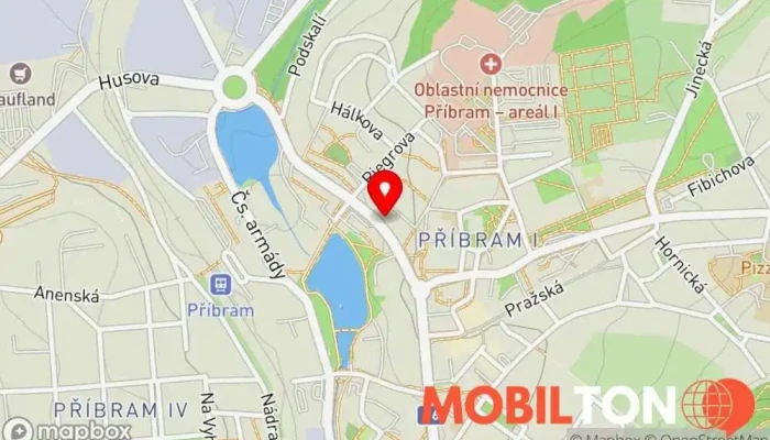 mapa Bufet Na Plzeňské Bufetová restaurace v Plzeňská