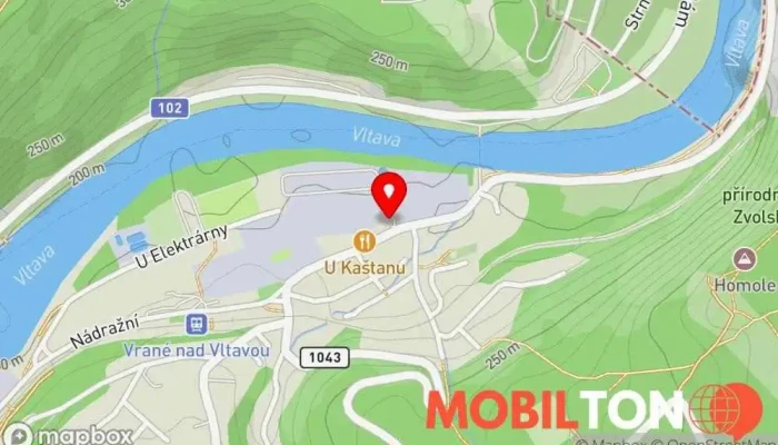 mapa Cafe - bistro U Papírny Restaurace, Bistro v Nádražní 101