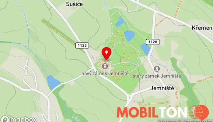 mapa Cafe Custoza Kavárna v 