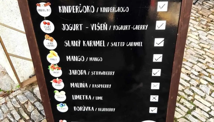 Cafe Dacicky Menu - Vnitřní Město