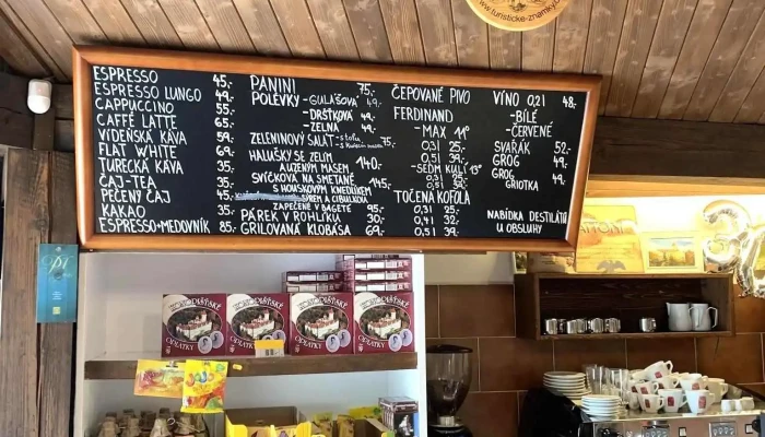 Cafe Konopiste Menu - Konopiště