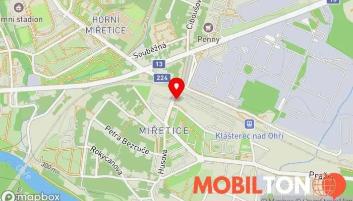 mapa Cafe Korek Kavárna a bar, Snídaňová restaurace, Vnitřní golfové hřiště v Pražská 69