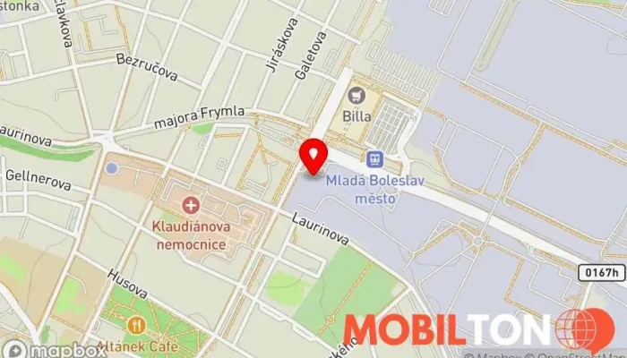mapa Café | Restaurant VÁCLAV Restaurace, Cateringové služby, Kavárna, Rozvoz jídla v tř. Václava Klementa 294
