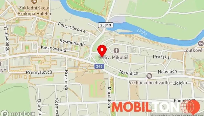 mapa Caffe Moak Restaurace v Na Valích 330