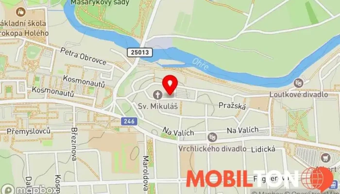 mapa Čajovna U sv. Mikuláše Kavárna / Čajovna, Čajovna v Beneše z Loun 321
