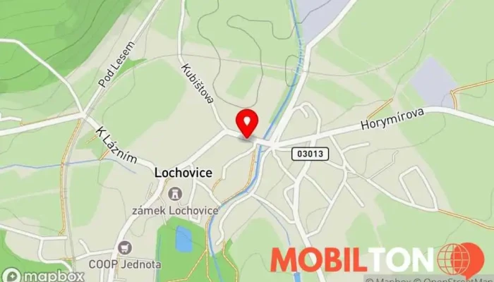 mapa CANTINA - Sole in forno Restaurace v Lochovice