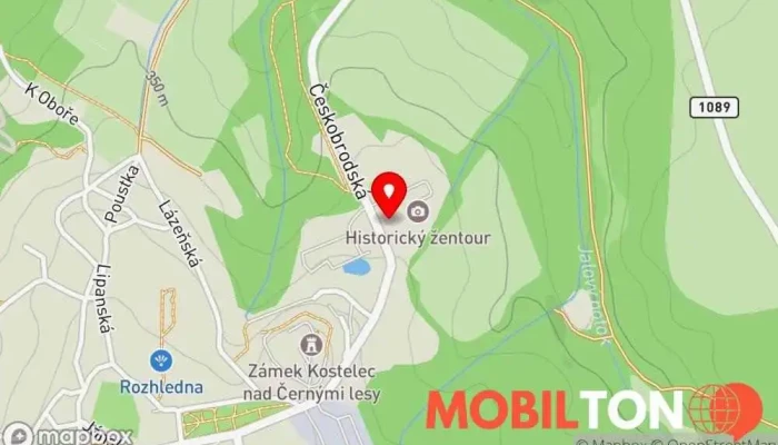 mapa Černokostelecký pivovar Pivovar, Restaurace v Českobrodská 17