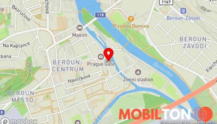 mapa Čertuška Dětské zábavní centrum, Dětský klub, Dětské hřiště v Na Příkopě