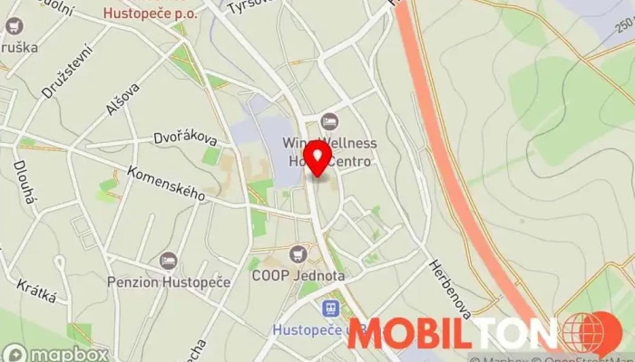 mapa Chytré mobilní telefony Prodej mobilních telefonů, Prodej výpočetní techniky v 1, Husova 28