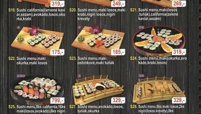 Cinska Restaurace Diwang Zalozna Menu - Nám. Přemyslovců 169/166
