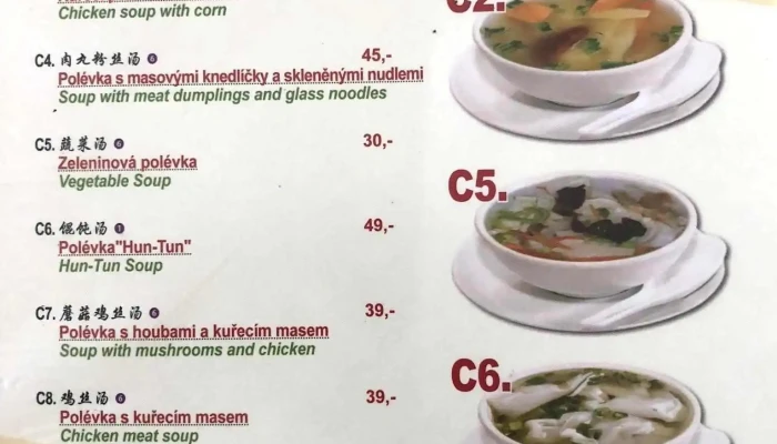 Cinska Restaurace Hong Kong Polevka - Plzeňská 903/26