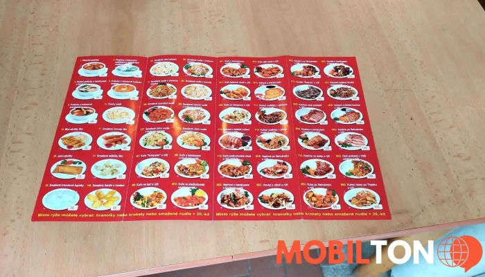 Cinska Restaurace Sheng Long Menu - Moskevská 3113