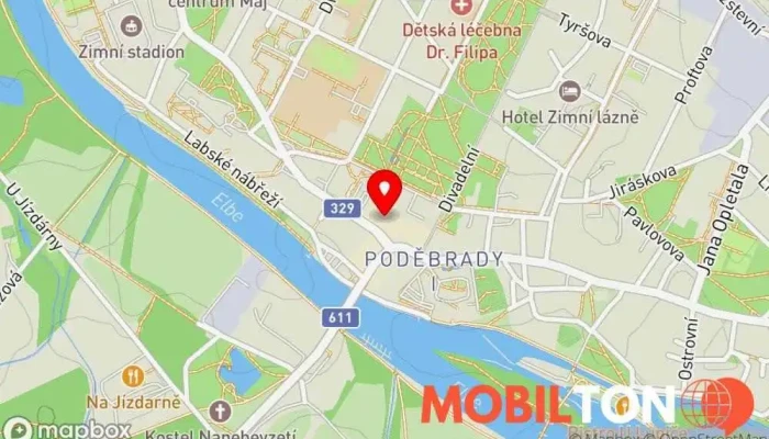 mapa Čínská restaurace U Zlatého fénixe Čínská restaurace v Jiřího nám. 33/21