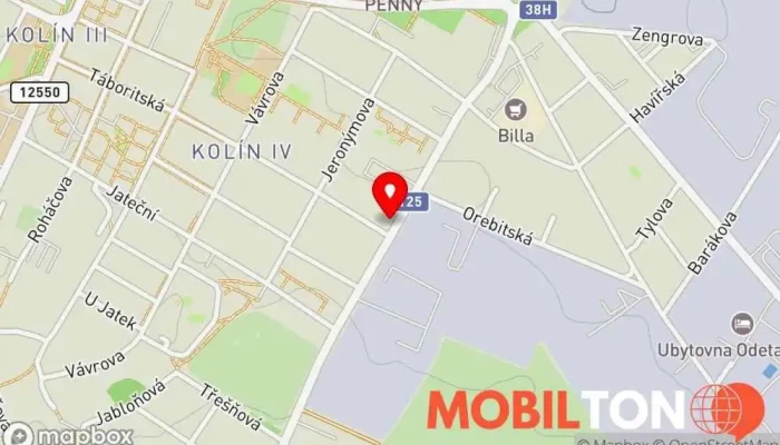 mapa Čínská restaurace WAN WAN XIANG Čínská restaurace v polepská 387kolinIV, Polepská 387