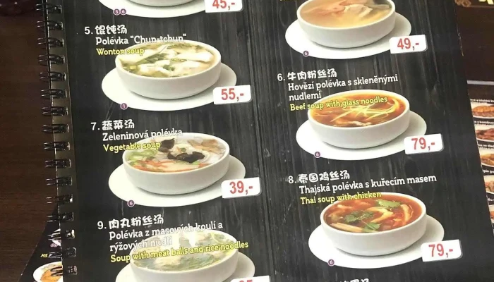 Cinska Restaurace Wan Wan Xiang Menu - Polepská 387koliniv, Polepská 387
