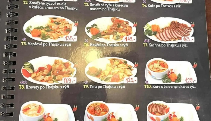 Cinska Restaurace Xin Da Menu - 5. Května, Na Burse 595