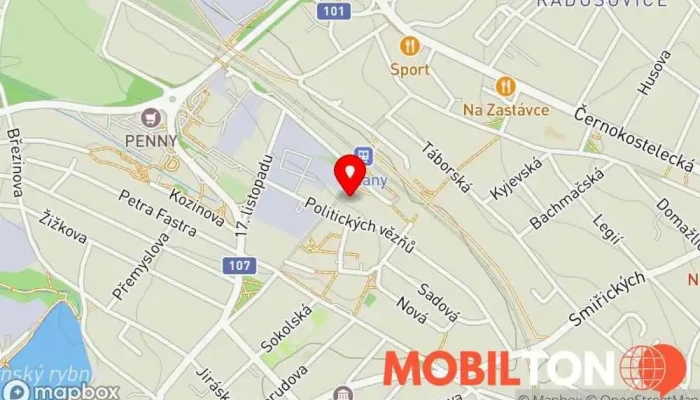 mapa Come On pizza Rozvoz pizzy, Rozvoz jídla, Pizzerie v Cesta Svobody 220/20