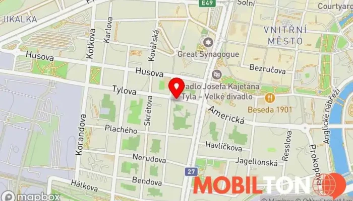 mapa Coolcase Prodejna příslušenství k mobilním telefonům v Plzeň 3-Jižní Předměstí