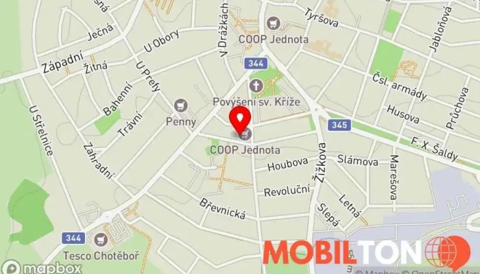 mapa COOPHB PUB Bar, Prodej piv, Česká restaurace, Bar s živou hudbou, Obědová restaurace, Prodejna salátů, Vinárna v Kosmonautů 1665