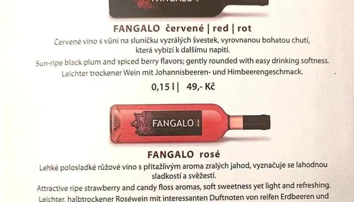 Corado Steak Restaurant -  Menu - Klostermannova 148/12