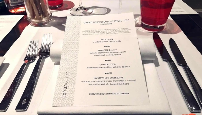 Cottocrudo Menu - Josefov