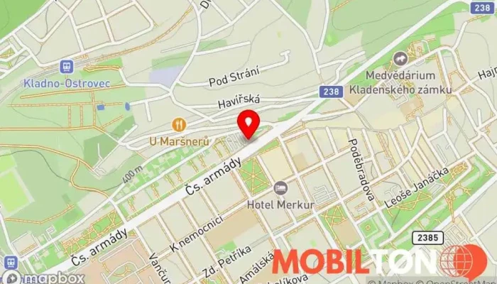 mapa Country Grill Výdejna smažených kuřat v nám. Svobody