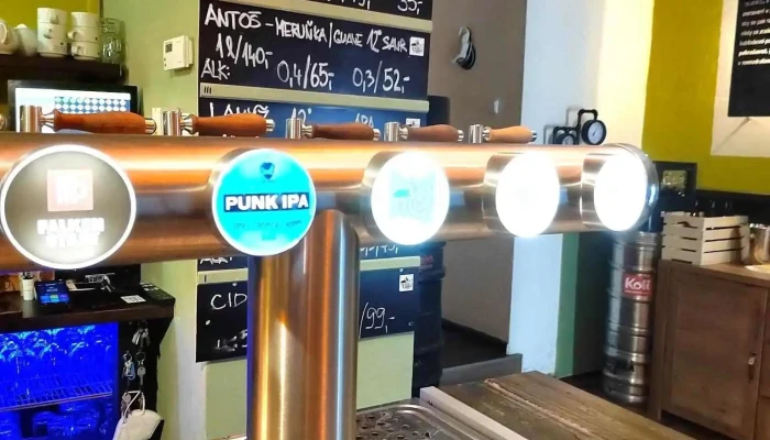 Craft Bar Bodenbach -  Menu - Podmokly