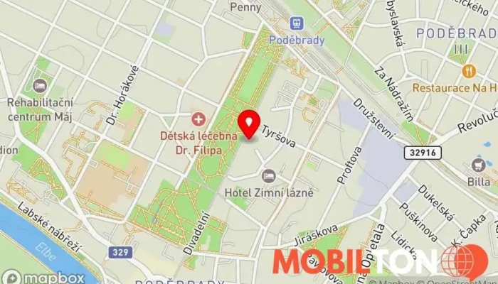 mapa Cucina Restaurace v nám. T.G.Masaryka 895