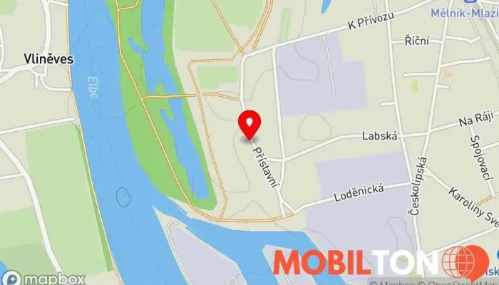 mapa Cukrářské bistro EVA Cukrárna, Bistro, Kavárna / Čajovna v Přístavní 1264/23