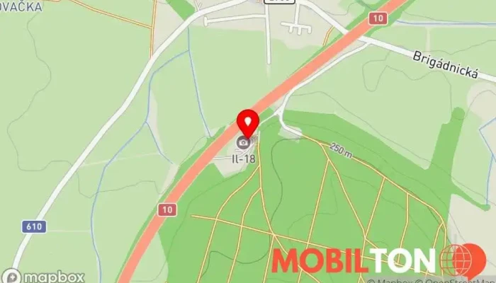 mapa D10 Občerstvení Letadlo Rychlé občerstvení, Restaurace v 1080