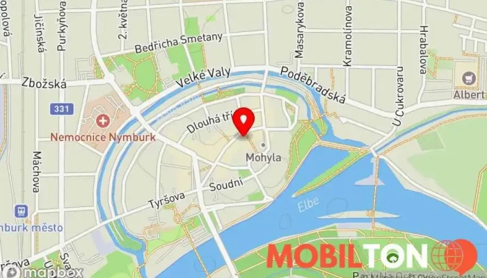 mapa Další Místo Kavárna, Bistro, Pekárna v Palackého tř. 49/14