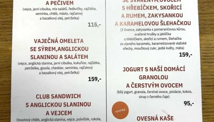Dalsi Misto Menu - Palackého Tř. 49/14
