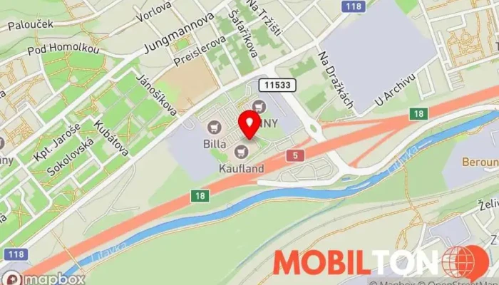 mapa daruma food ，kaufland beroun Asijská restaurace v Obchodní 250