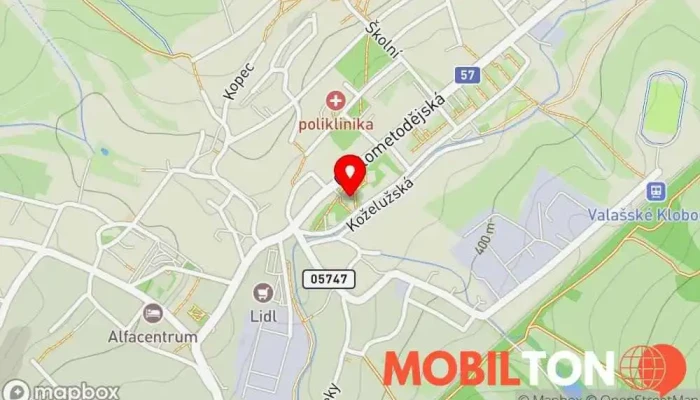 mapa David Šánek- GSM Mobil Opravna mobilních telefonů v Koželužská 979