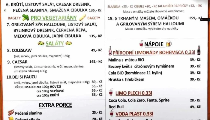 Dej Si Pauzu -  Menu - Mladá Boleslav-kosmonosy