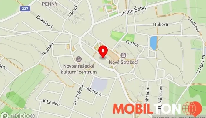 mapa DIMO Restaurant Restaurace, Vietnamská restaurace v Čsl. armády 184