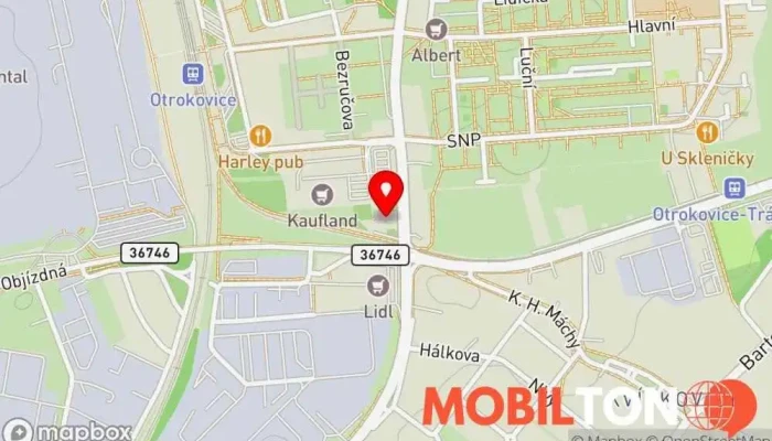 mapa Diskontní Nákupy CZ: levné elektro, kuchyňské spotřebiče a rozbalené zboží Prodej elektroniky v tř. Osvobození 1031