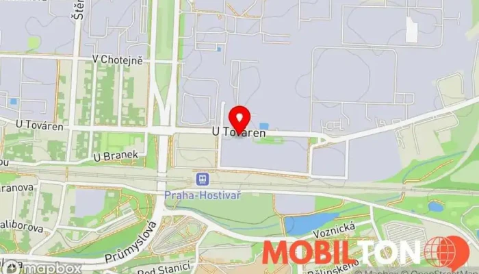 mapa DnešníOběd.cz Restaurace v Praha 15