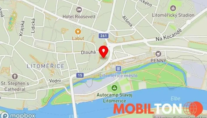 mapa Dobrá Bašta Restaurace v Mezibraní 5