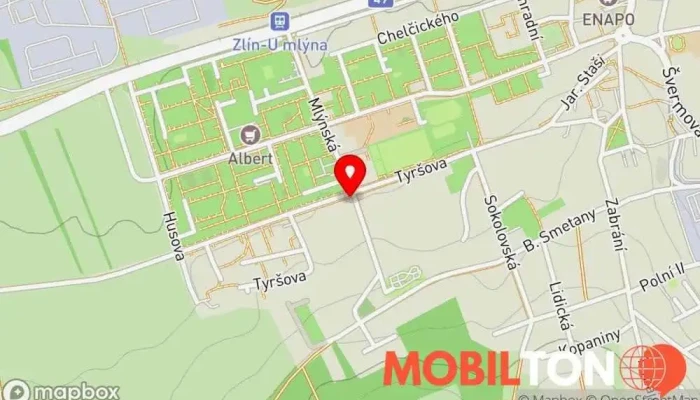 mapa Dobré Hnízdo Restaurace, Penzion v Malenovice