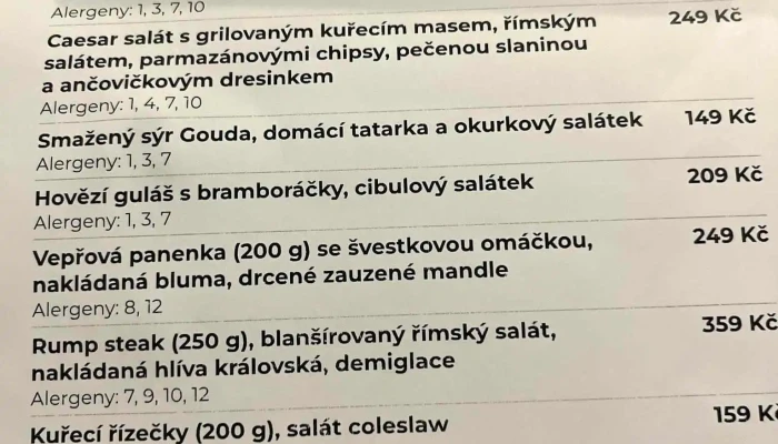 Dobry Kanec   Hostinec Menu - Palackého 125/27