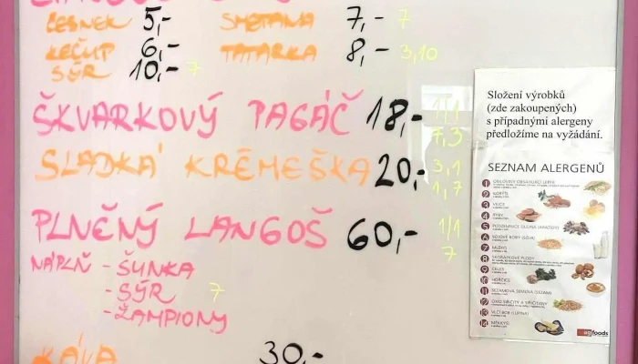 Domaci Langose Nove Straseci Menu - Komenského Nám. 191