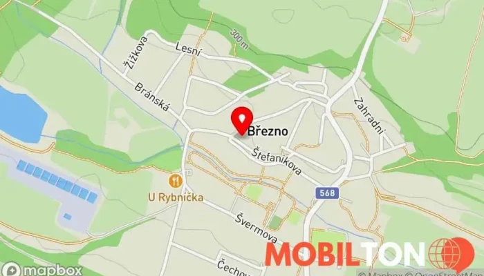 mapa Dream Drive Restaurace v Štefanikova 186